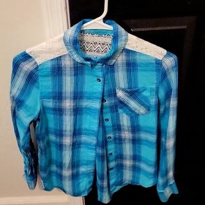 Long Sleeve flannel Top